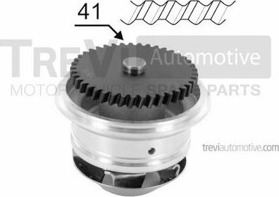 Trevi Automotive TP1110 - Pompe à eau cwaw.fr