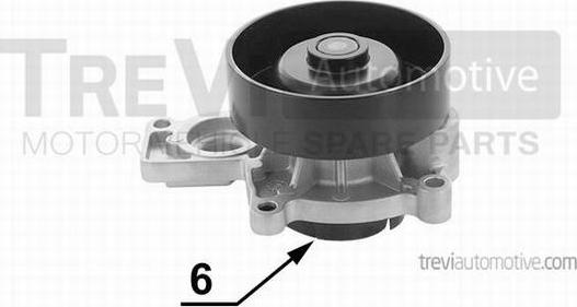 Trevi Automotive TP1377 - Pompe à eau cwaw.fr