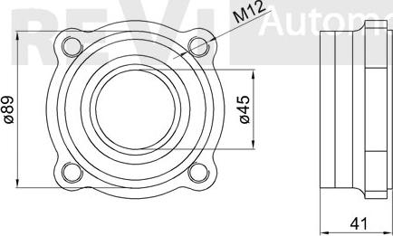 Trevi Automotive WB1907 - Kit de roulements de roue cwaw.fr