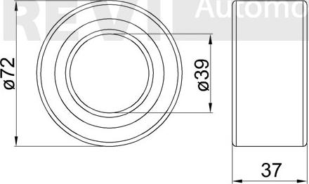 Trevi Automotive WB1449 - Kit de roulements de roue cwaw.fr