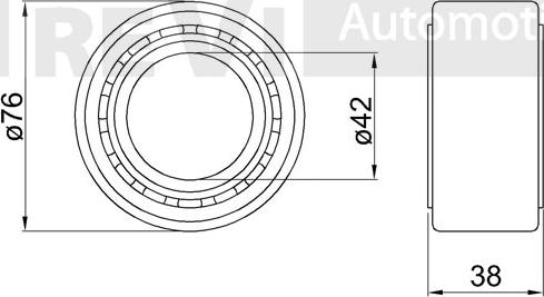 Trevi Automotive WB1409 - Kit de roulements de roue cwaw.fr