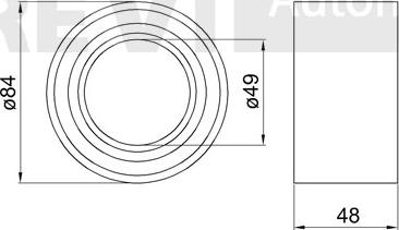 Trevi Automotive WB1601 - Kit de roulements de roue cwaw.fr