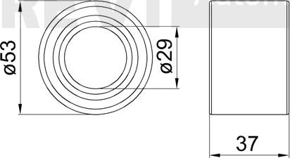 Trevi Automotive WB1627 - Kit de roulements de roue cwaw.fr