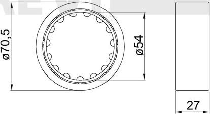 Trevi Automotive WB1361 - Kit de roulements de roue cwaw.fr