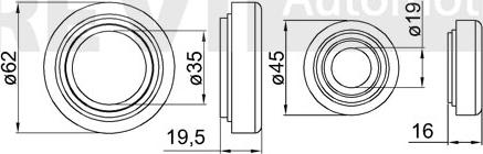 Trevi Automotive WB1332 - Kit de roulements de roue cwaw.fr