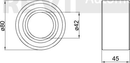 Trevi Automotive WB1379 - Kit de roulements de roue cwaw.fr