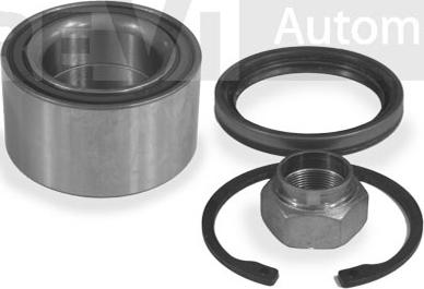 Trevi Automotive WB1241 - Kit de roulements de roue cwaw.fr