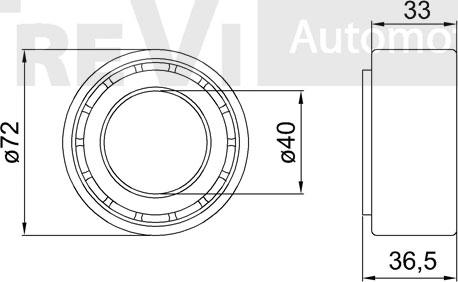 Trevi Automotive WB1744 - Kit de roulements de roue cwaw.fr