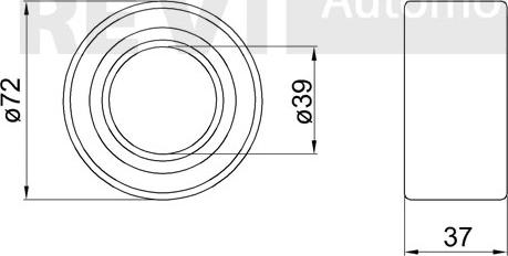 Trevi Automotive WB1765 - Kit de roulements de roue cwaw.fr