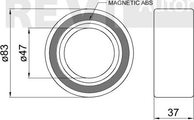 Trevi Automotive WB1702 - Kit de roulements de roue cwaw.fr