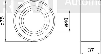 Trevi Automotive WB1712 - Kit de roulements de roue cwaw.fr