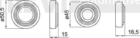 Trevi Automotive WB2101 - Kit de roulements de roue cwaw.fr