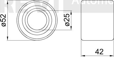 Trevi Automotive WB2273 - Kit de roulements de roue cwaw.fr