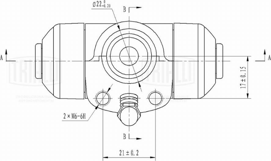 Trialli CF 0115 - Cylindre de roue cwaw.fr