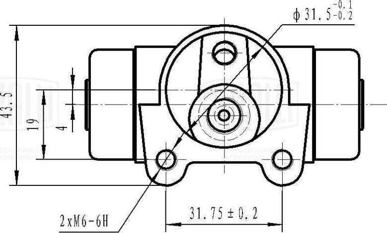 Trialli CF 0311 - Cylindre de roue cwaw.fr