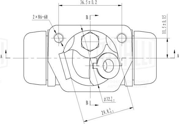 Trialli CF 1043 - Cylindre de roue cwaw.fr