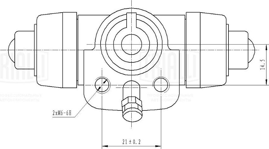 Trialli CF 1844 - Cylindre de roue cwaw.fr