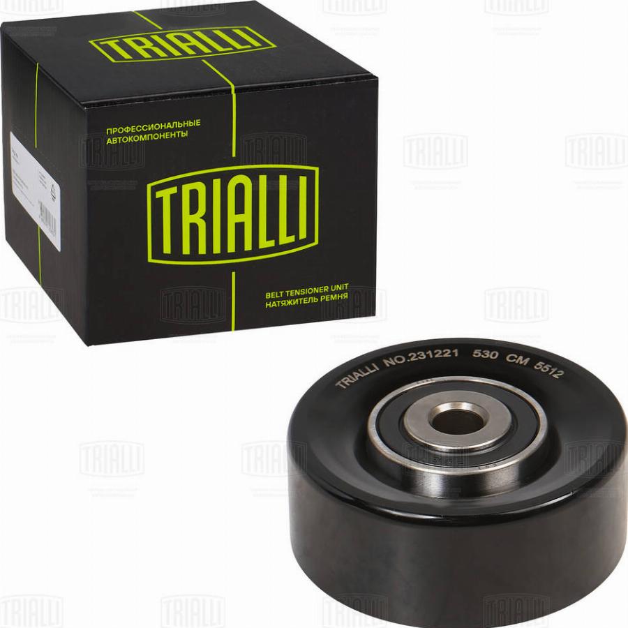 Trialli CM 5512 - Poulie renvoi / transmission, courroie trapézoïdale à nervures cwaw.fr