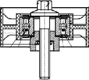 Trialli CM 5161 - Poulie renvoi / transmission, courroie trapézoïdale à nervures cwaw.fr