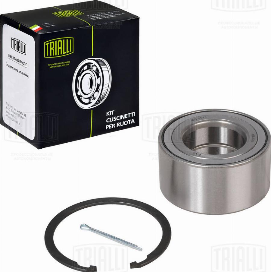 Trialli CS 1171 - Kit de roulements de roue cwaw.fr