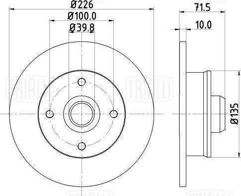 Trialli DF 190311 - Disque de frein cwaw.fr