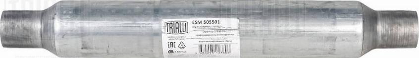 Trialli ESM 505501 - Silencieux central, universel cwaw.fr