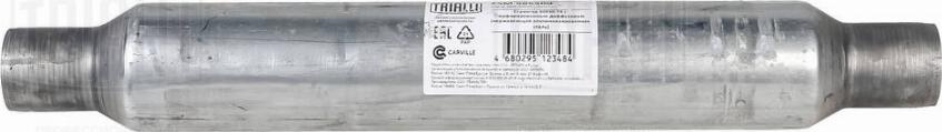 Trialli ESM 50550d - Silencieux central, universel cwaw.fr