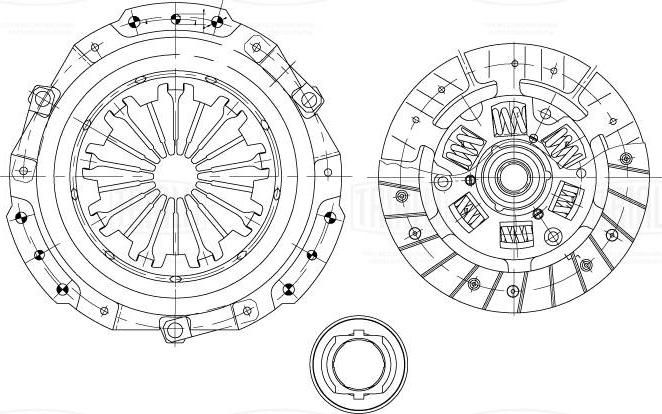 Trialli FR 2013 - Kit d'embrayage cwaw.fr