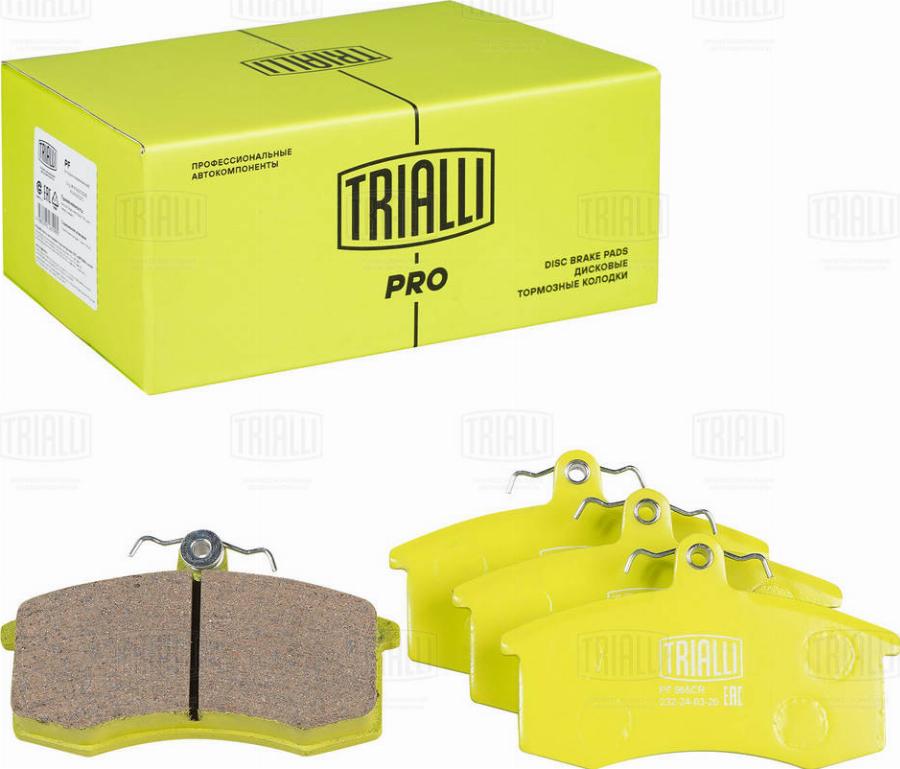 Trialli PF 965CR - Kit de plaquettes de frein, frein à disque cwaw.fr