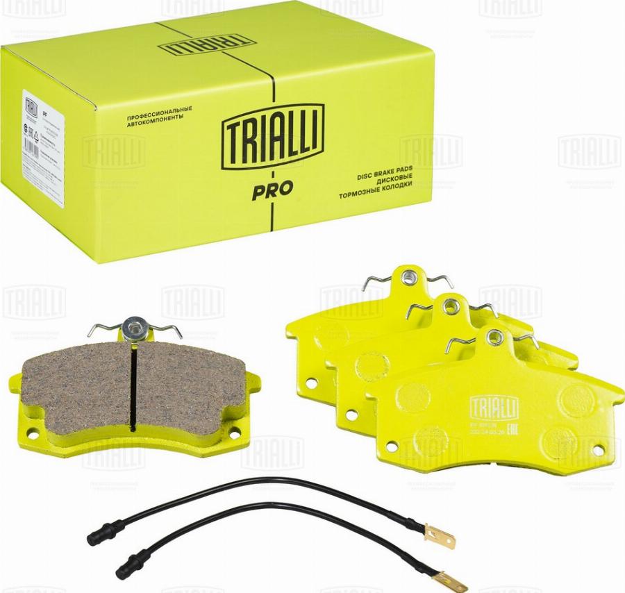 Trialli PF 970CR - Kit de plaquettes de frein, frein à disque cwaw.fr