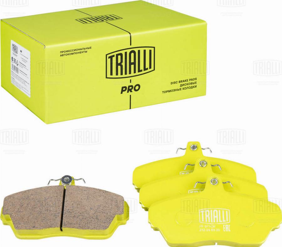 Trialli PF 971CR - Kit de plaquettes de frein, frein à disque cwaw.fr