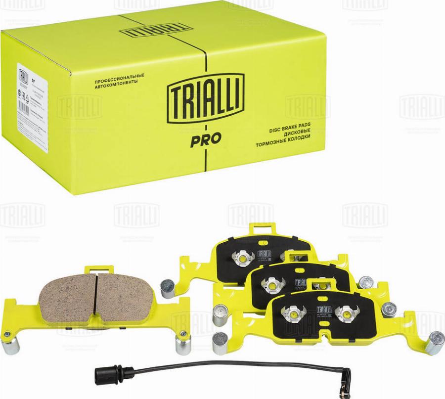 Trialli PF 4474CR - Kit de plaquettes de frein, frein à disque cwaw.fr