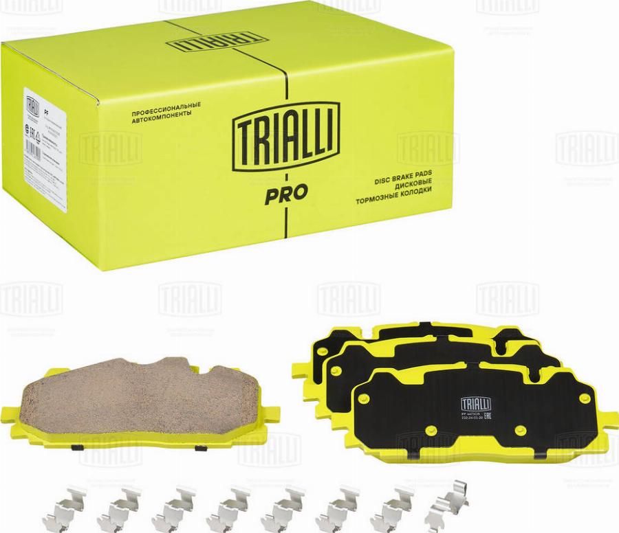 Trialli PF 4473CR - Kit de plaquettes de frein, frein à disque cwaw.fr