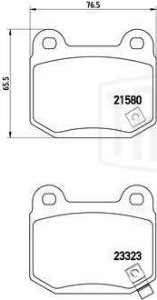 Trialli PF 4099 - Kit de plaquettes de frein, frein à disque cwaw.fr