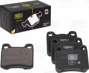 Trialli PF 4060 - Kit de plaquettes de frein, frein à disque cwaw.fr