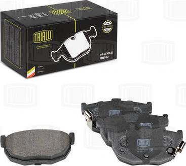 Trialli PF 4038 - Kit de plaquettes de frein, frein à disque cwaw.fr