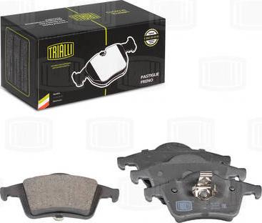 Trialli PF 4120 - Kit de plaquettes de frein, frein à disque cwaw.fr