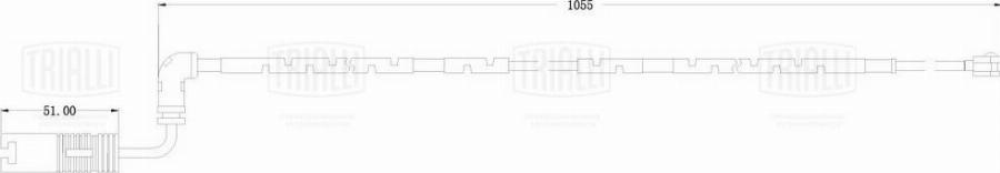 Trialli PFS 4005 - Contact d'avertissement, usure des plaquettes de frein cwaw.fr