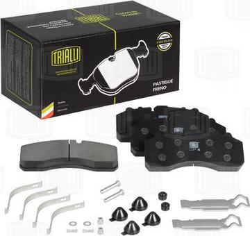 Trialli PFT 029059 - Kit de plaquettes de frein, frein à disque cwaw.fr