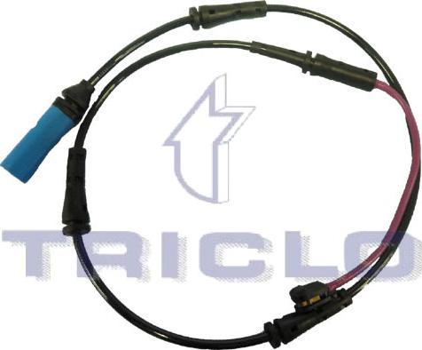 Triclo 882155 - Contact d'avertissement, usure des plaquettes de frein cwaw.fr