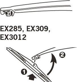 Trico EX309 - Balai d'essuie-glace cwaw.fr