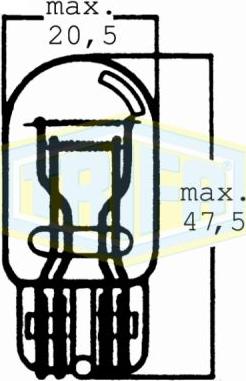 Trifa 01791 - Ampoule, feu stop cwaw.fr