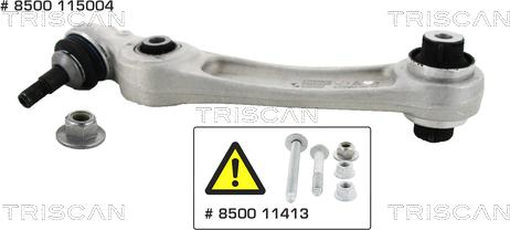 Triscan 8500 115004 - Bras de liaison, suspension de roue cwaw.fr