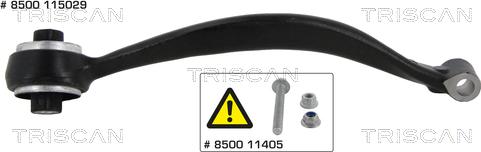 Triscan 8500 115029 - Bras de liaison, suspension de roue cwaw.fr