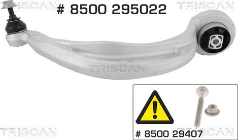 Triscan 8500 295022 - Bras de liaison, suspension de roue cwaw.fr