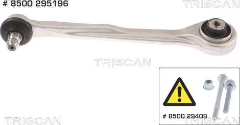 Triscan 8500 295196 - Bras de liaison, suspension de roue cwaw.fr