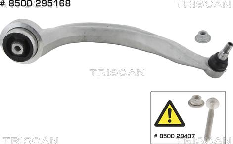 Triscan 8500 295168 - Bras de liaison, suspension de roue cwaw.fr