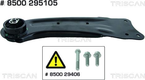 Triscan 8500 295105 - Bras de liaison, suspension de roue cwaw.fr