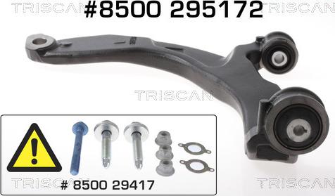 Triscan 8500 295172 - Bras de liaison, suspension de roue cwaw.fr