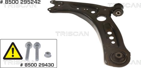 Triscan 8500 295242 - Bras de liaison, suspension de roue cwaw.fr